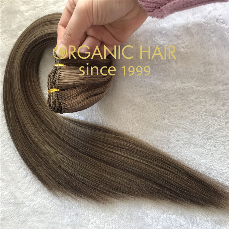 Best remy human hair extensions handtied weft C61